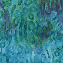 모다 본파이어 BATIKS COLLECTION 퍼플헤이즈 패브릭원단, 블루 + 퍼플