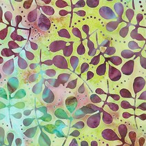 모다 본파이어 BATIKS COLLECTION 정글 패브릭원단, 그린홀