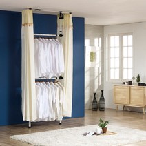 데코즈인 데코 드레스룸 38mm 커튼행거 2단, 혼합 색상