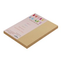 종이문화 친환경색지 레인보우카드 No.4 버프, B5, 60매