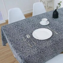 비케이 코튼 테이블보 북유럽 정원 느낌, 23, 120 x 120 cm