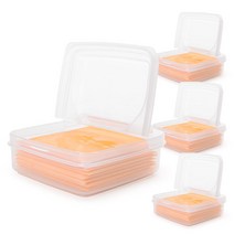 나카야 스탠딩 캐니스터 밀폐용기, 250ml, 4개