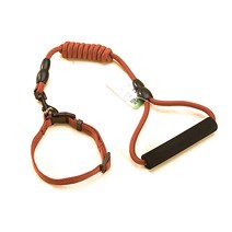 알럽펫 반려견 등산밧줄 고급 목줄 L, 브라운, 1개