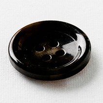 HR빅버튼 메신져 단추 30mm, 블랙, 4개입