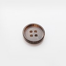 HR빅버튼 샌더슨 단추 23mm, 브라운, 8개입