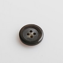 HR빅버튼 투유 단추 15mm, 블랙, 12개입