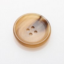 HR빅버튼 엠비오 단추 23mm, 다크베이지, 12개입