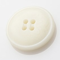 HR빅버튼 디테 단추 23mm, 아이보리, 4개입