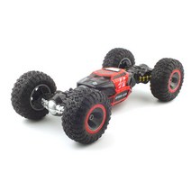 야코 2.4GHz 레프리카 스턴트락크라울러 MATCH 무선조종 오프로드 전동 RC카 YAK716843 1/16, RED