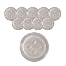 동화상가몰 DY 와이셔츠 단추2 IMT 13mm, L/GY, 10개입
