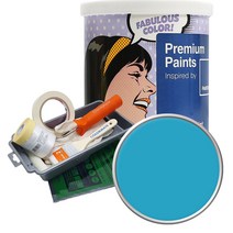 노루페인트 팬톤 외부용 실외 저광페인트 1L 세트, 17-4427 Bluejay