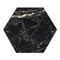 모두의팩토리 육각 우드 플레이트 대리석 나무 디자인 자작나무 장식 190 x 165 x 6.5 mm, 1TYPE, 1개