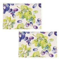 스토어33 후르츠 키친 린넨 테이블매트 2p, C, 44 x 28 cm