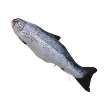 애니펫 캣닢생선 연어 30cm, 혼합 색상, 1개