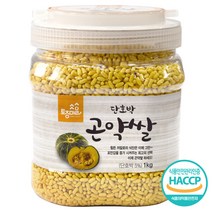 토종마을 단호박 곤약쌀, 1kg, 1개