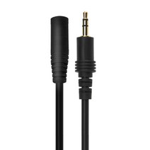 칼론 고급형 스테레오 연장케이블 AUX선 10m, Stereo Extension Cable, 블랙