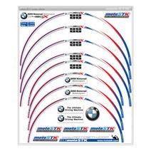 스텝원 오토바이 BMW 휠스티커 21-18인치, G450X, 1세트