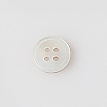 HR빅버튼 꽃다지 단추 11mm, 아이보리, 5개입