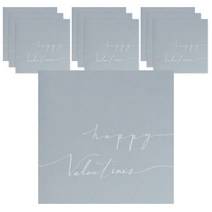 헬로우모리스 해피발렌 런던그레이 카드 12 x 12 cm, 혼합 색상, 10개입