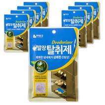 리빙굿 신발장 탈취제 숲속향, 2g, 8개