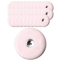 패션포인트 싸개스냅단추 28mm, 라이트핑크, 100개입
