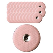 패션포인트 싸개스냅단추 23mm, 핑크, 100개입