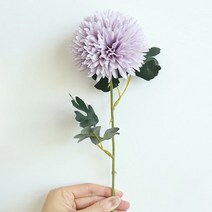 블럭마트 조화꽃 인테리어소품 민들레 2p, 연보라