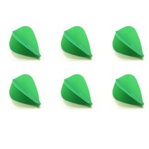 코스모다트 다트 플라이트 핏 무지 카이트, 그린, 6개입