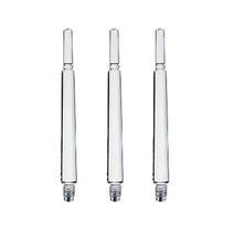 코스모다트 핏 기어 노말 락 클리어 다트 샤프트 7, 실버, 3개입