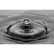 UVDS 아트보드 은색 물방울, 1개