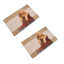 해피트레이딩 해피팝 샤인애니멀 주방욕실 발매트 2p, 캣스토리