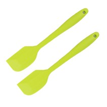 아이메이트 실리콘주걱 소, 올리브그린, 2개입
