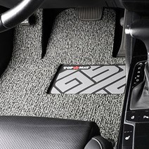 탑매트 럭셔리 코일 카매트 1열 + 2열 그레이, 뉴SM3 2011년 3월~