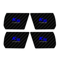 엑스원 LED 카본스타일 도어캐치 더뉴K5, 블루