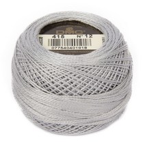 DMC 자수실 펄코튼 12, 415, 120m