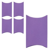 도나앤데코 반짝반짝 반달상자 중 16 x 20 cm, 퍼플, 5개