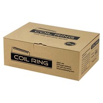 카피어랜드 3:1 스틸 코일링 제본 와이어링 2kg, 13mm, 검정