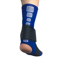 라이프포인트 밴드부착 발목 보호대 블루 L, 1개