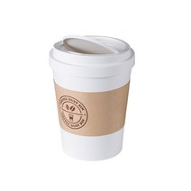 마이룸 미니 커피컵 휴지통, 화이트, 1개