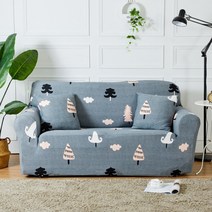 알럽홈 프린팅 쇼파 커버, 구름