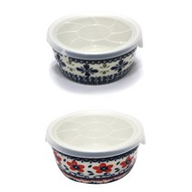 폴스카 폴스카 찬통 S 혼합 색상 2조 2p 세트, 1세트, 찬통 + 뚜껑