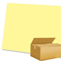 대원우드보드 보드콤 우드보드 B-020 연노랑색 600 x 900 mm, 5mm, 30개입