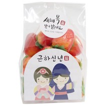 황씨네도시락 새해복쿠키받침M투명세트 30p + 새해복 스티커 원형캘리 30p, 1세트