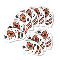 세븐힐스 001 아이언커버 9p, 네오 화이트