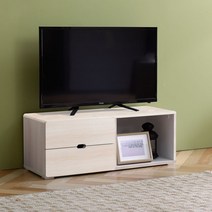 제이디퍼니처 레미 오픈 800 거실장, 백아카시아