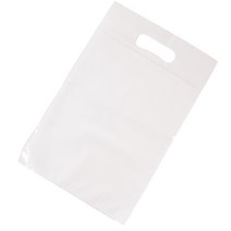 봄91 NP 지퍼 쇼핑백 60p, 투명 + 화이트