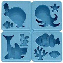 이크 실리콘 얼음틀 다기능 몰드, Sea world