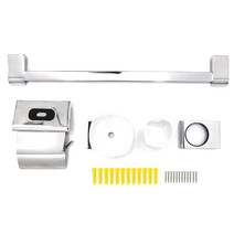 코시나 실속 구성 욕실용품 4종세트 KXN850, 혼합 색상, 1세트