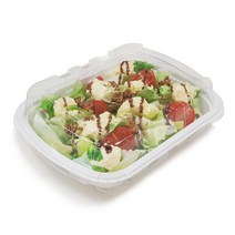 투고팩 무칸 화이트도시락 대 + 뚜껑 세트 SL-R1B, 1개, 50세트