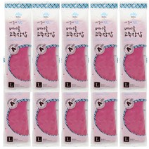 명진 베이글 일반고무장갑 대, 10개
